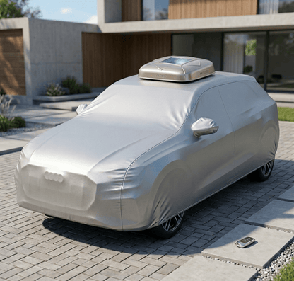 ROVERA COVER – Copertura auto pieghevole automatica con protezione UV