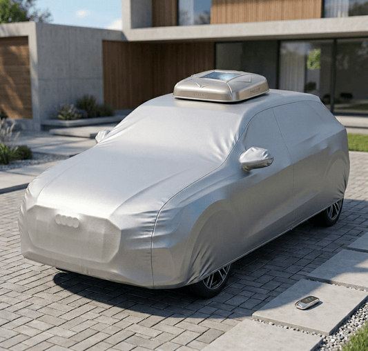 ROVERA COVER – Copertura auto pieghevole automatica con protezione UV
