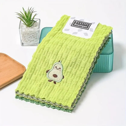 FRESHKITCHEN - Salviette detergenti per avocado, confezione da 4, altamente assorbenti