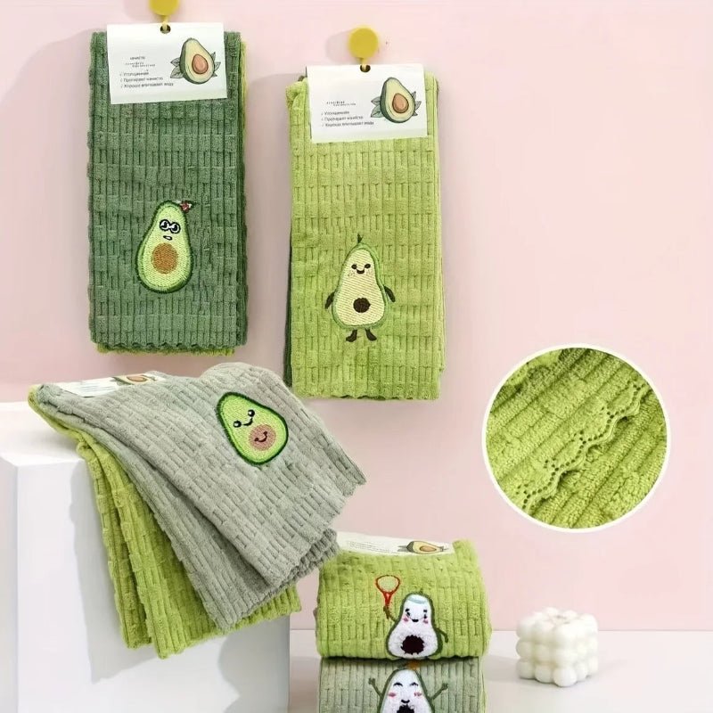 FRESHKITCHEN - Salviette detergenti per avocado, confezione da 4, altamente assorbenti