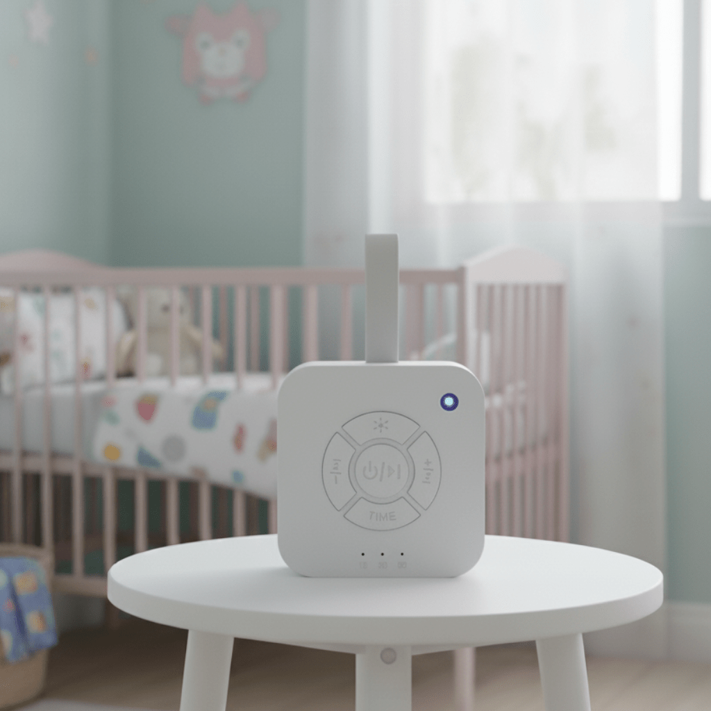 NAPBUDDY – Macchina del suono per neonati portatile con chiavetta USB ricaricabile