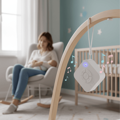 NAPBUDDY – Macchina del suono per neonati portatile con chiavetta USB ricaricabile