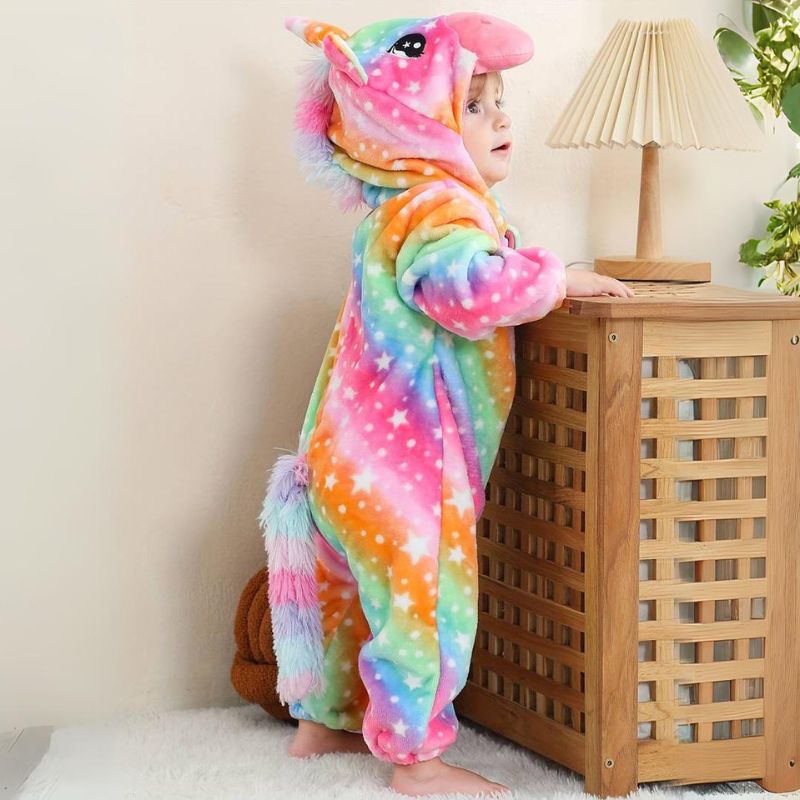 FLUFFIBEAR – Tutina per bebè a tema animale – Conforto soffice con cerniera