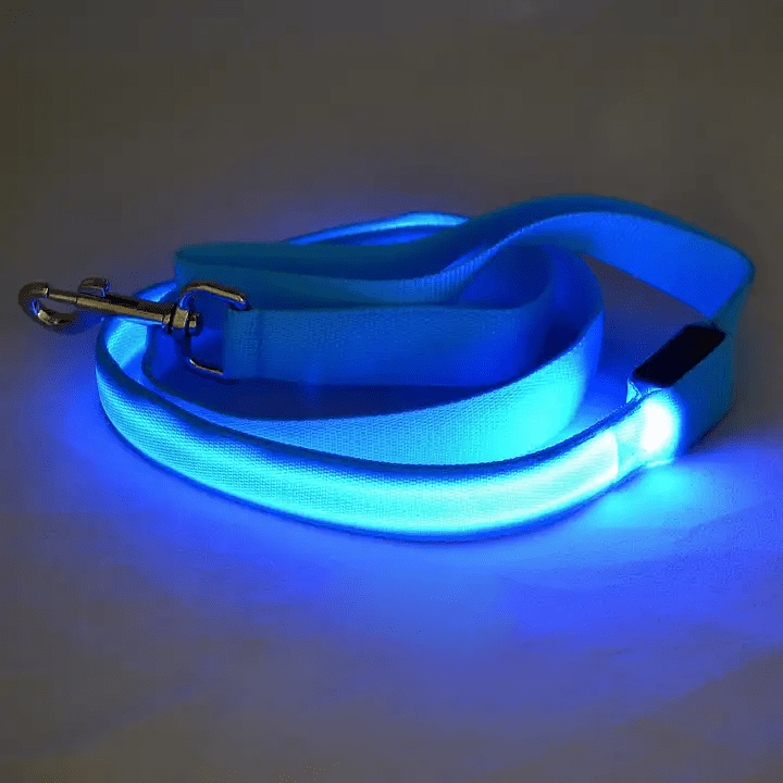 BRIGHTBARK – Guinzaglio LED per cani con ricarica USB e design riflettente