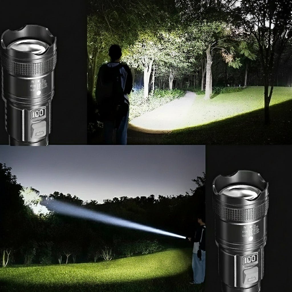 LUMENFORCE – Torcia LED portatile ad alte prestazioni, impermeabile, lanterna da esterno