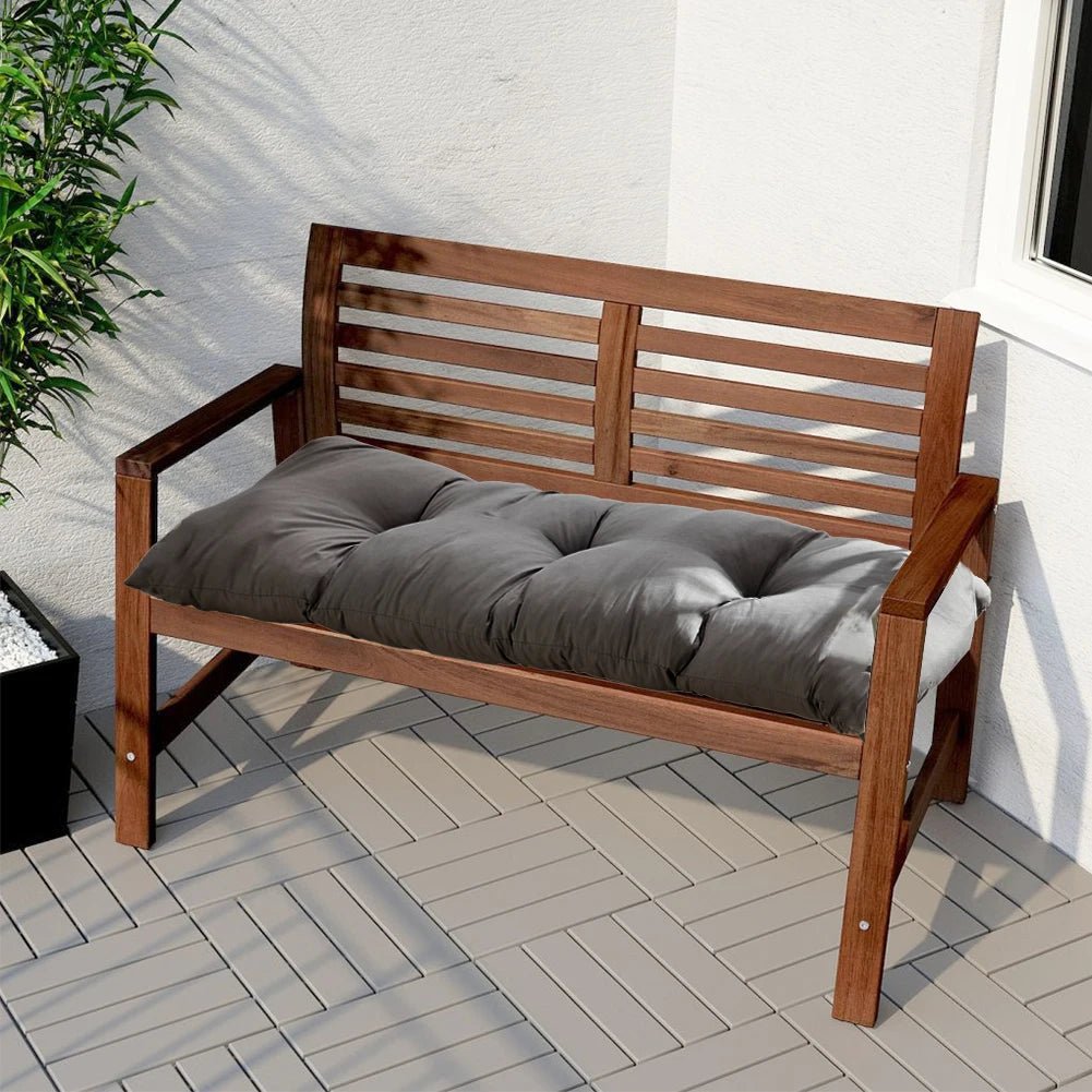 OUTCUSH – Cuscino trapuntato da esterno per panca, comfort di seduta resistente alle intemperie