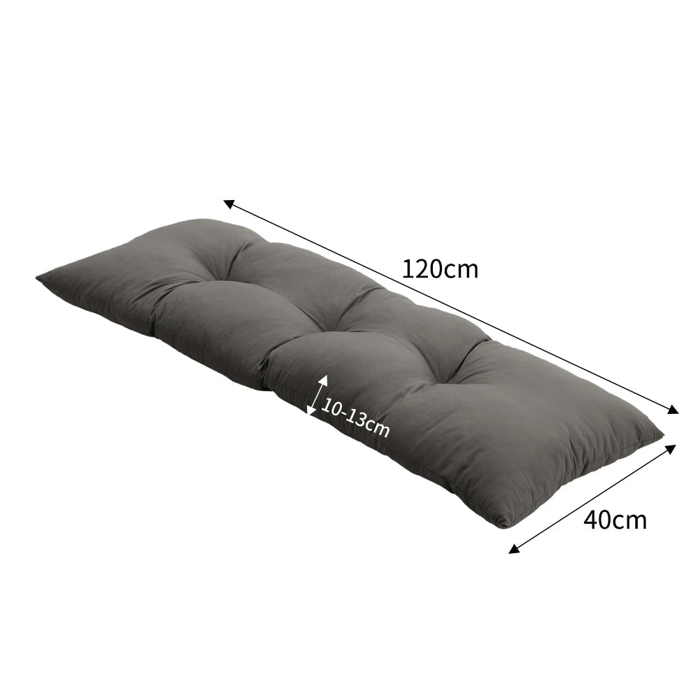 OUTCUSH – Cuscino trapuntato da esterno per panca, comfort di seduta resistente alle intemperie