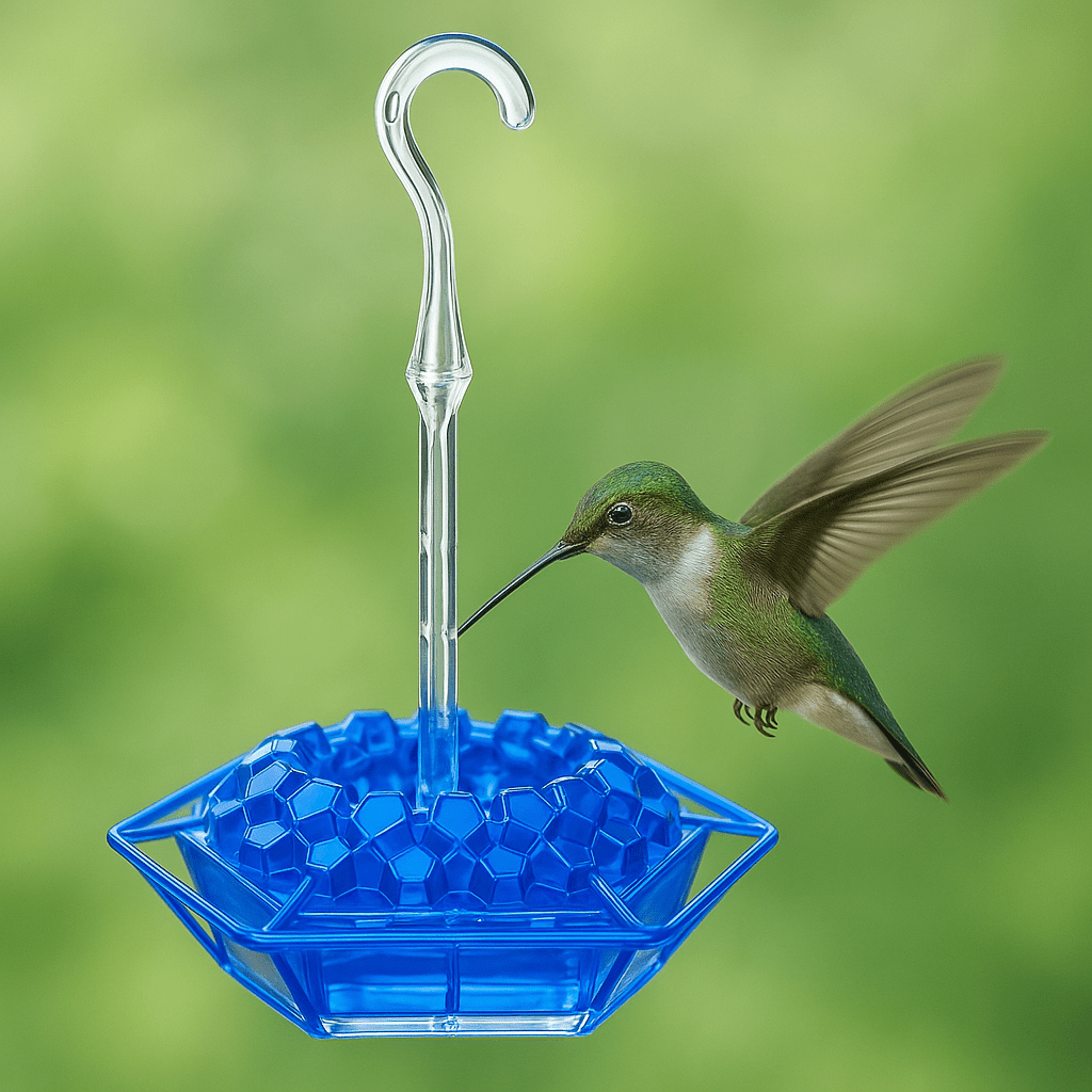 HUMMIFEED – Alimentatore colorato da appendere per colibrì e abbeveratoio per uccelli resistente alle intemperie
