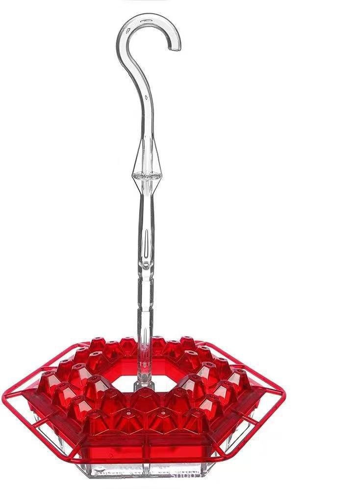 HUMMIFEED – Alimentatore colorato da appendere per colibrì e abbeveratoio per uccelli resistente alle intemperie