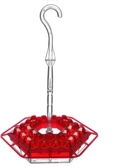 HUMMIFEED – Alimentatore colorato da appendere per colibrì e abbeveratoio per uccelli resistente alle intemperie