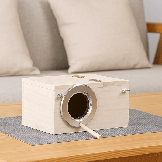 NESTCOTTAGE – Protezione naturale del legno per parrocchetti ondulati e altre specie di piccoli uccelli