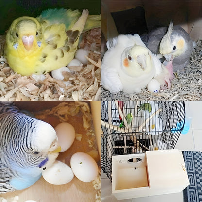 NESTCOTTAGE – Protezione naturale del legno per parrocchetti ondulati e altre specie di piccoli uccelli