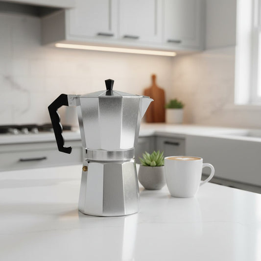 CAFÉPRO – Macchina per espresso portatile in alluminio italiano per un aroma intenso