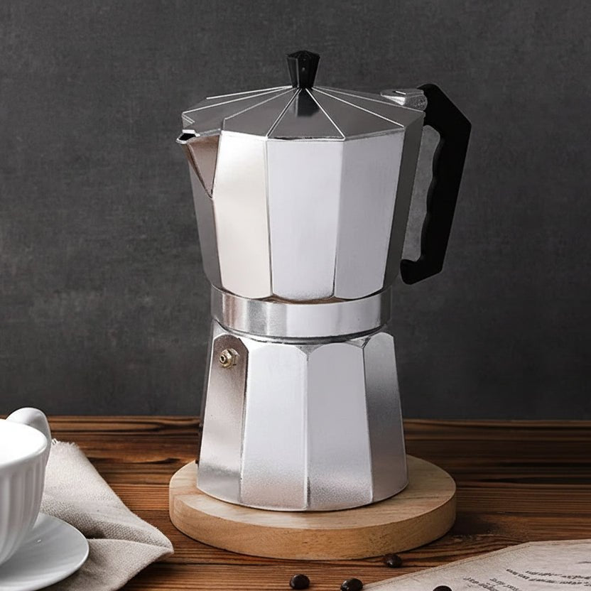 CAFÉPRO – Macchina per espresso portatile in alluminio italiano per un aroma intenso