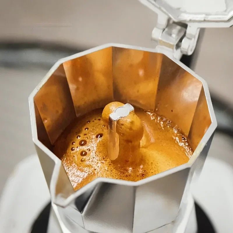 CAFÉPRO – Macchina per espresso portatile in alluminio italiano per un aroma intenso