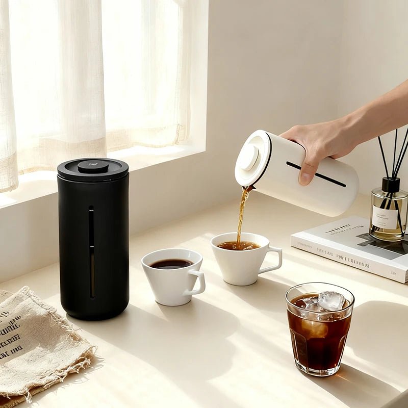 COFFEETREK – Caffettiera francese leggera da 450 ml con filtro in acciaio inossidabile