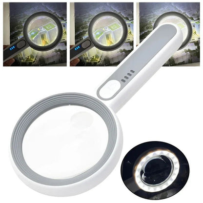 LUMIBLICK – Lente d'ingrandimento LED ricaricabile 12x