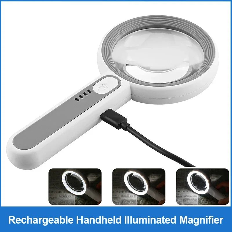 LUMIBLICK – Lente d'ingrandimento LED ricaricabile 12x