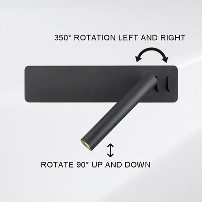 TWIRLLITE – Lampada LED ruotabile per illuminazione del letto flessibile e regolabile