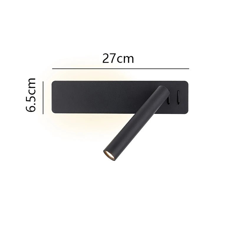 TWIRLLITE – Lampada LED ruotabile per illuminazione del letto flessibile e regolabile