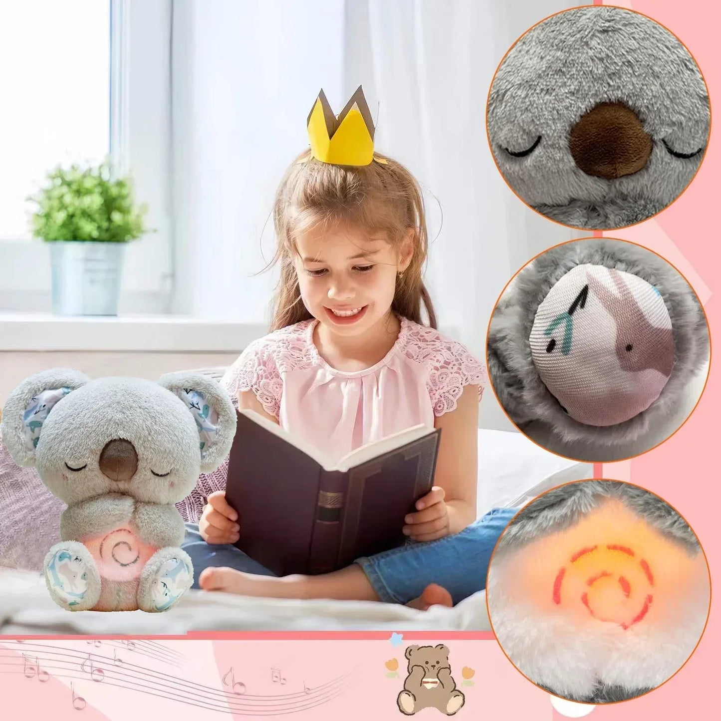 Koala di peluche rassicurante - con tecnica di respiro calmante