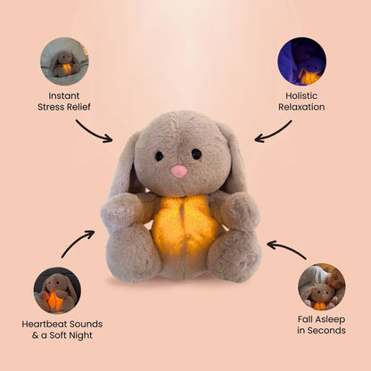 Peluche coniglio calmante - Porta la pace suprema con il coniglio magico per neonati