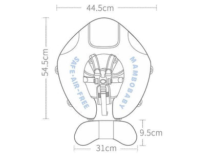Anello gonfiabile per bambini con cappuccio parasole - Anello da nuoto per bambini con protezione solare e motivo animale per nuotare in sicurezza durante l'estate