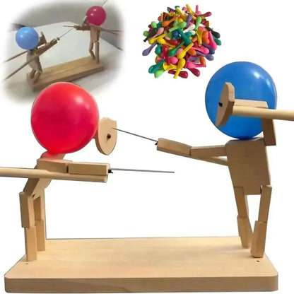 BattleBamboo set da gioco - con cannoni e palloncini per battaglie di festa entusiasmanti