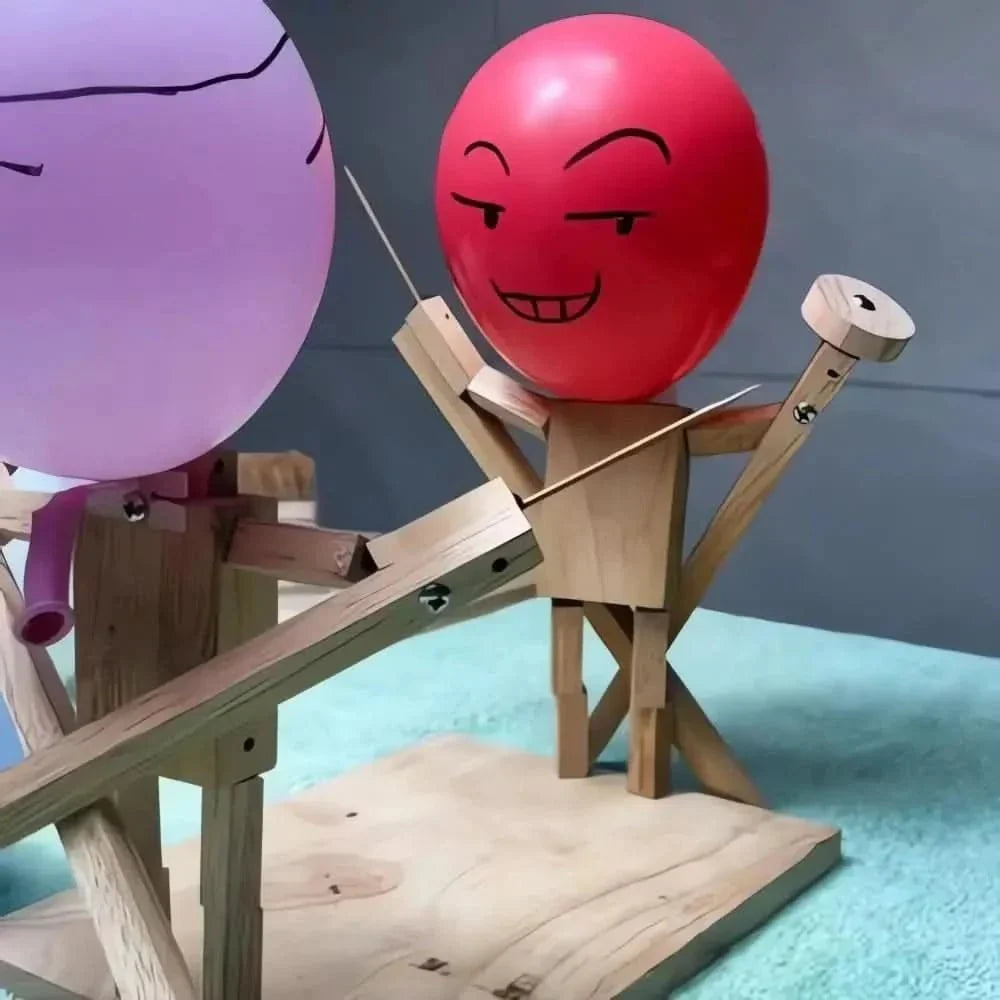 BattleBamboo set da gioco - con cannoni e palloncini per battaglie di festa entusiasmanti