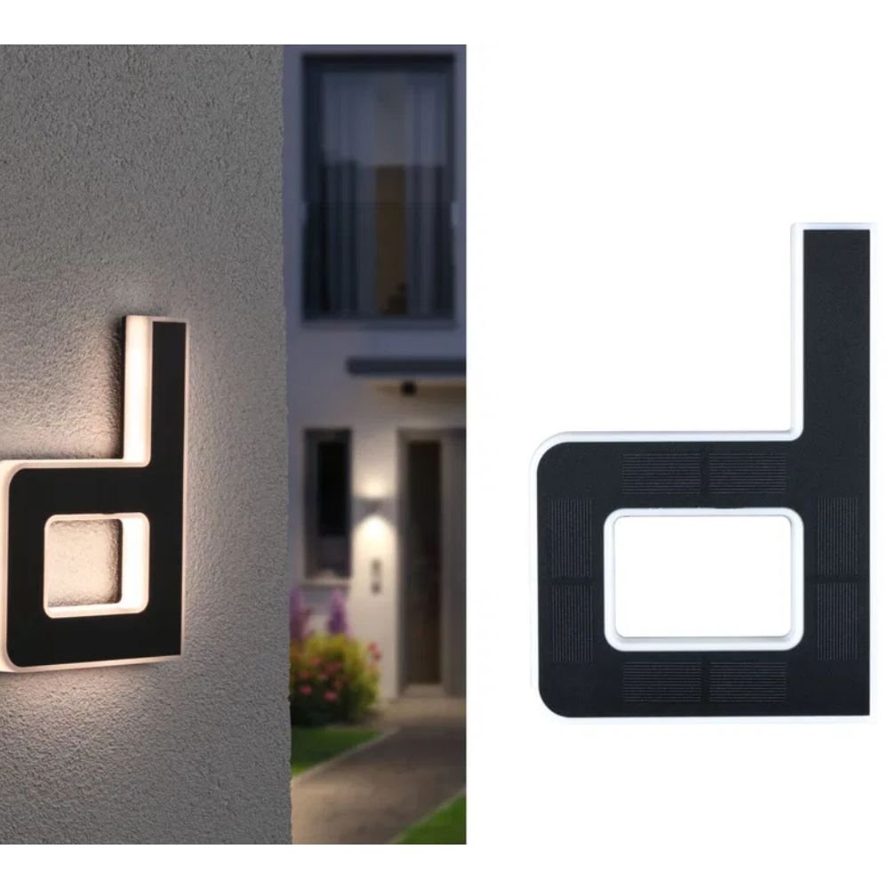 NUMBRIGHT – Numero civico solare per la visibilità diurna e notturna
