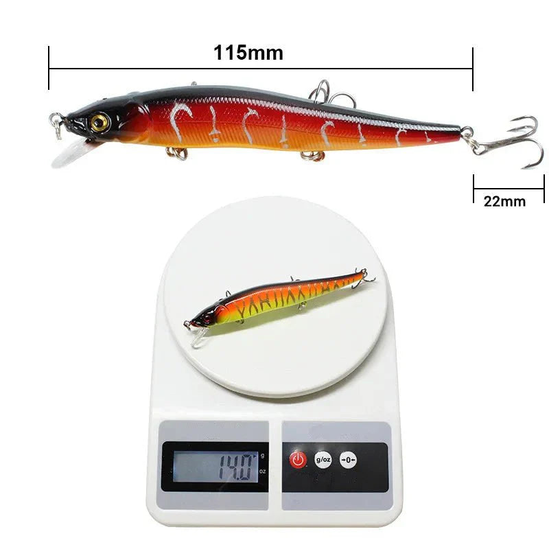 BIONICFISH – Esca da pesca 3D con occhio per la carpa e i pesci predatori