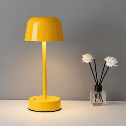 RETROLIGHT – lampada da tavolo LED in stile retrò, senza fili e ricaricabile tramite USB