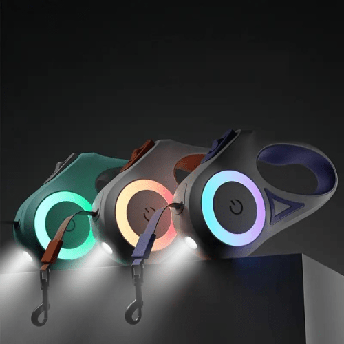 Guinzaglio Safewalk - Guinzaglio luminoso per cani con luce LED per una passeggiata sicura