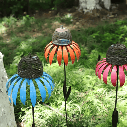 Cono di fiori – Elegante alimentatore a cono in stile floreale