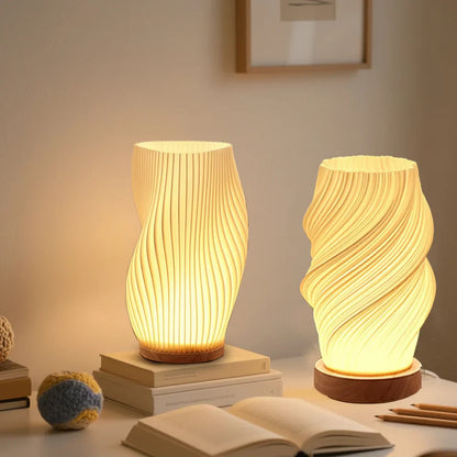 BREEZELIGHT LED – Lampada da tavolo a LED dimmerabile con 3 tonalità di luce
