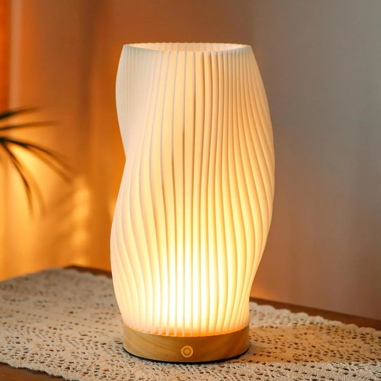 BREEZELIGHT LED – Lampada da tavolo a LED dimmerabile con 3 tonalità di luce