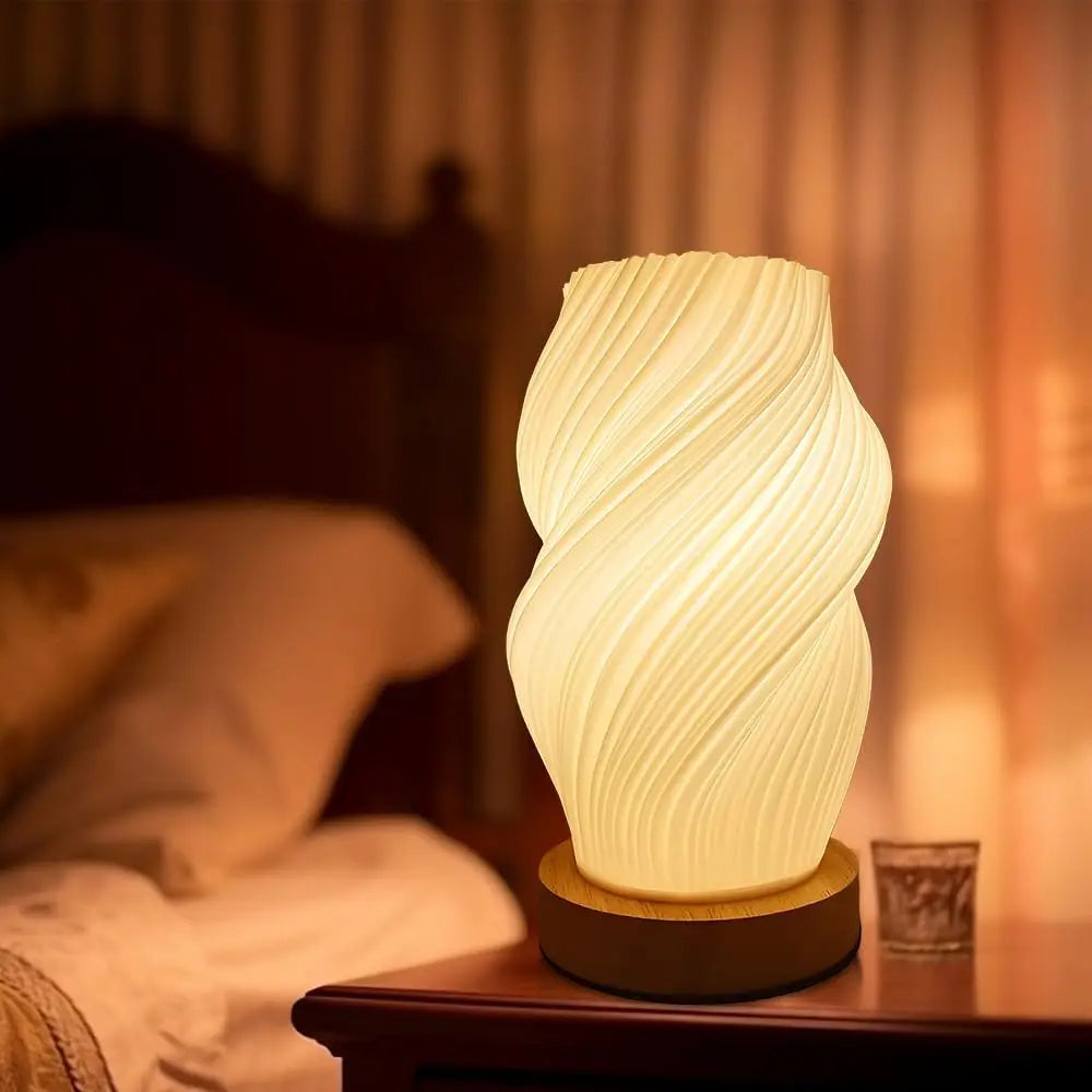 BREEZELIGHT LED – Lampada da tavolo a LED dimmerabile con 3 tonalità di luce