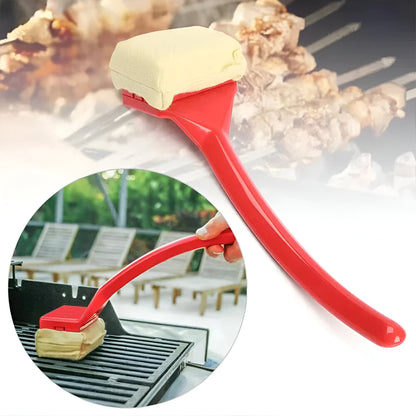 Spazzola per Pulizia del Grill – Pulitore a Vapore Senza Setole con Manico Lungo
