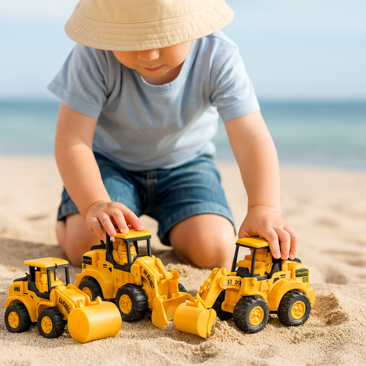 BuildMaster | Set di veicoli giocattolo educativi per la creatività dei bambini