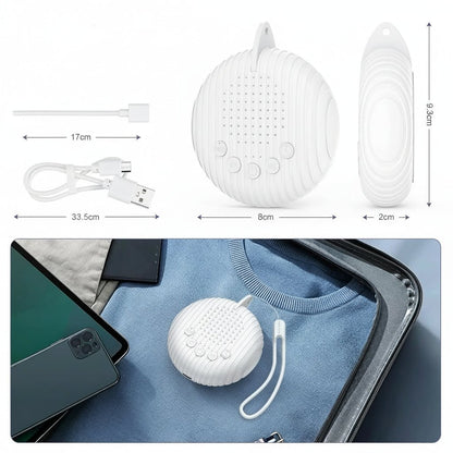 ZENWAVES – Generatore di rumore da viaggio con 10 suoni rilassanti per il sonno