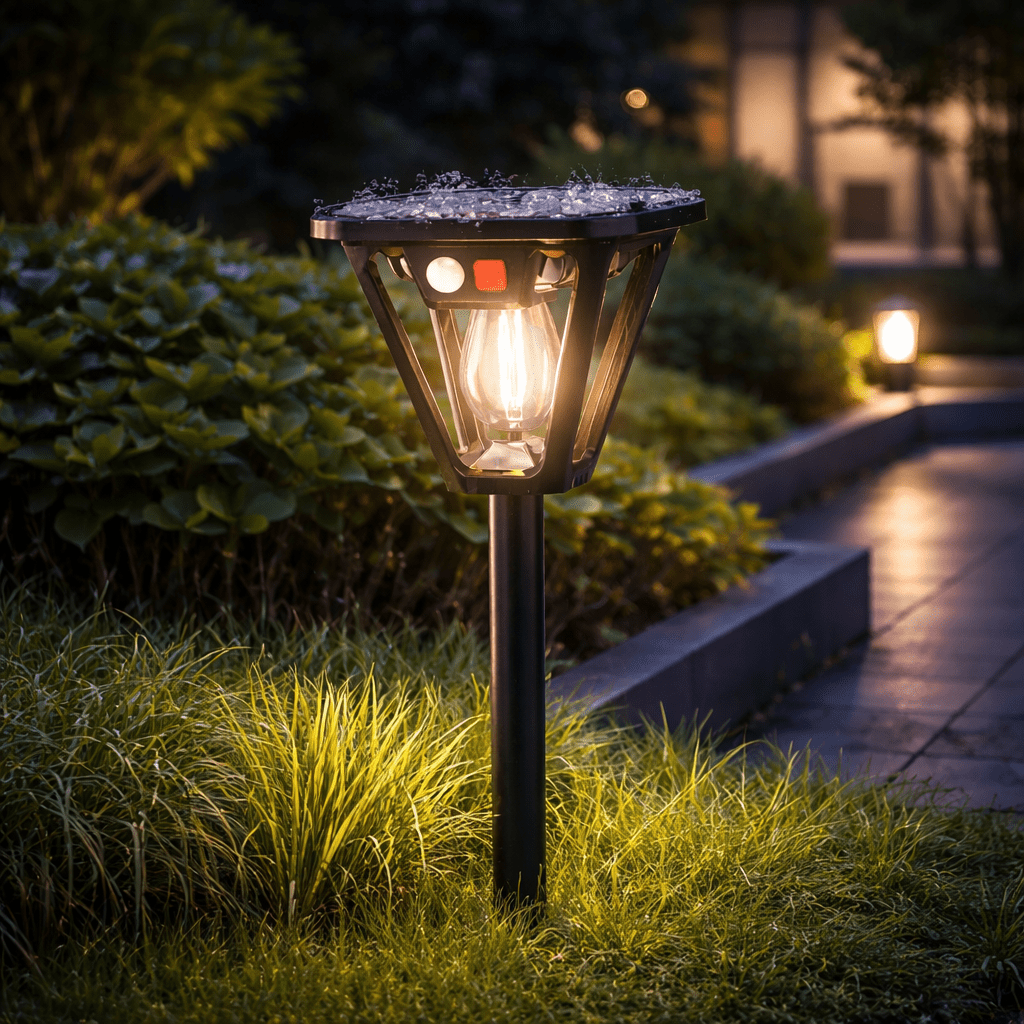 Raggio in movimento – Luce LED da esterno alimentata a energia solare con sensore di movimento