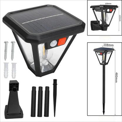 Raggio in movimento – Luce LED da esterno alimentata a energia solare con sensore di movimento