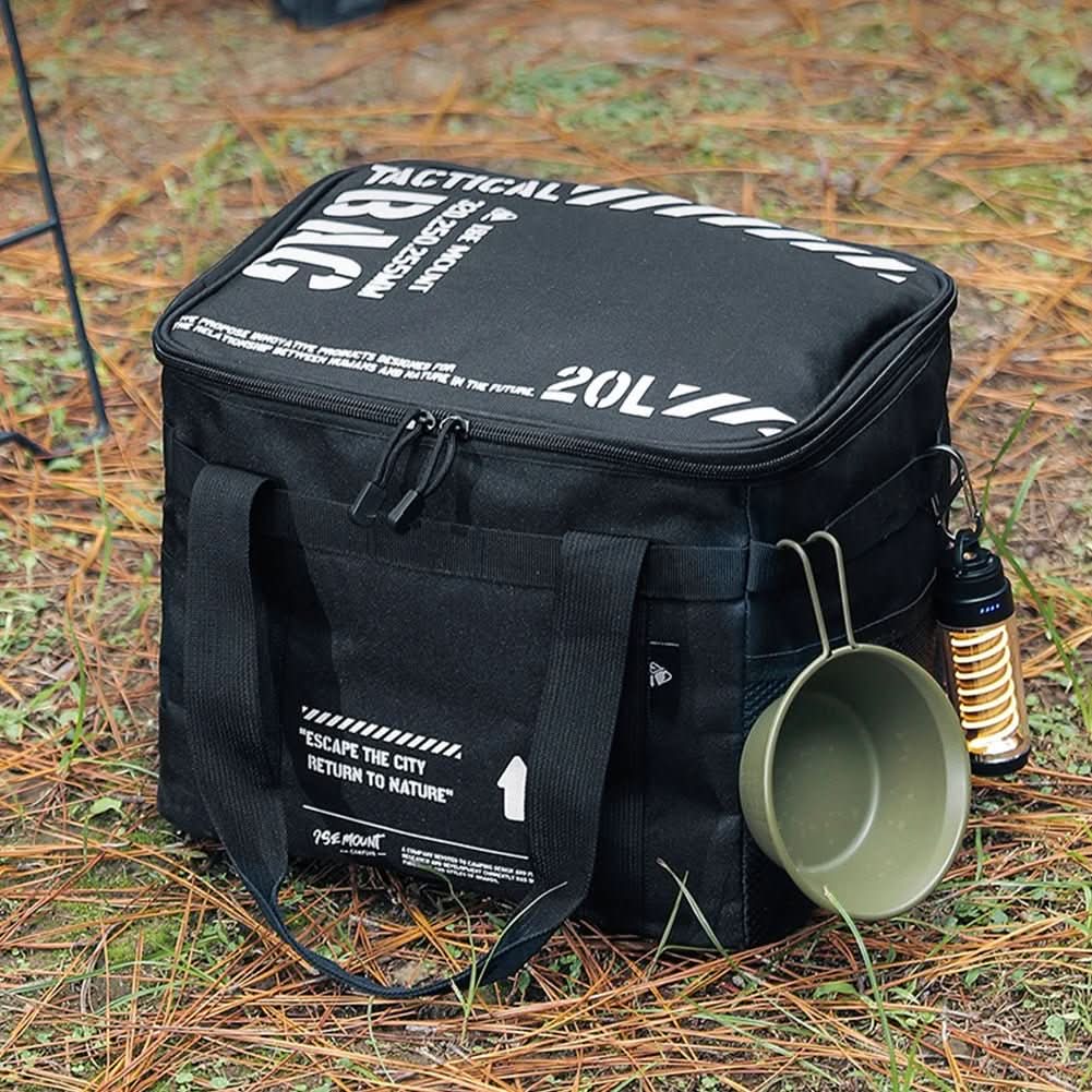 TravelOrganizer Borsa - Borsa da campeggio da 20 litri per picnic e viaggi