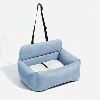 SEATPUP – Letto da auto lavabile per cani di grandi dimensioni, con cinghie di sicurezza e supporto antiscivolo