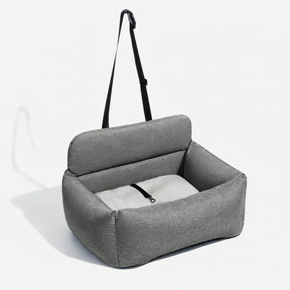 SEATPUP – Letto da auto lavabile per cani di grandi dimensioni, con cinghie di sicurezza e supporto antiscivolo