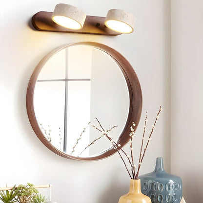 AVERRA – Applique LED in travertino per lusso architettonico