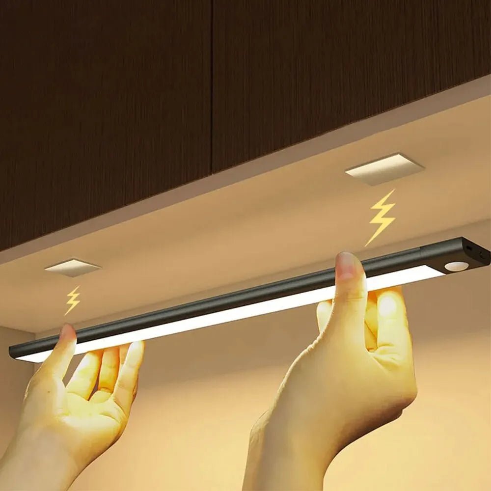 SENSEON – Luce LED ricaricabile per armadietto con sensore di movimento