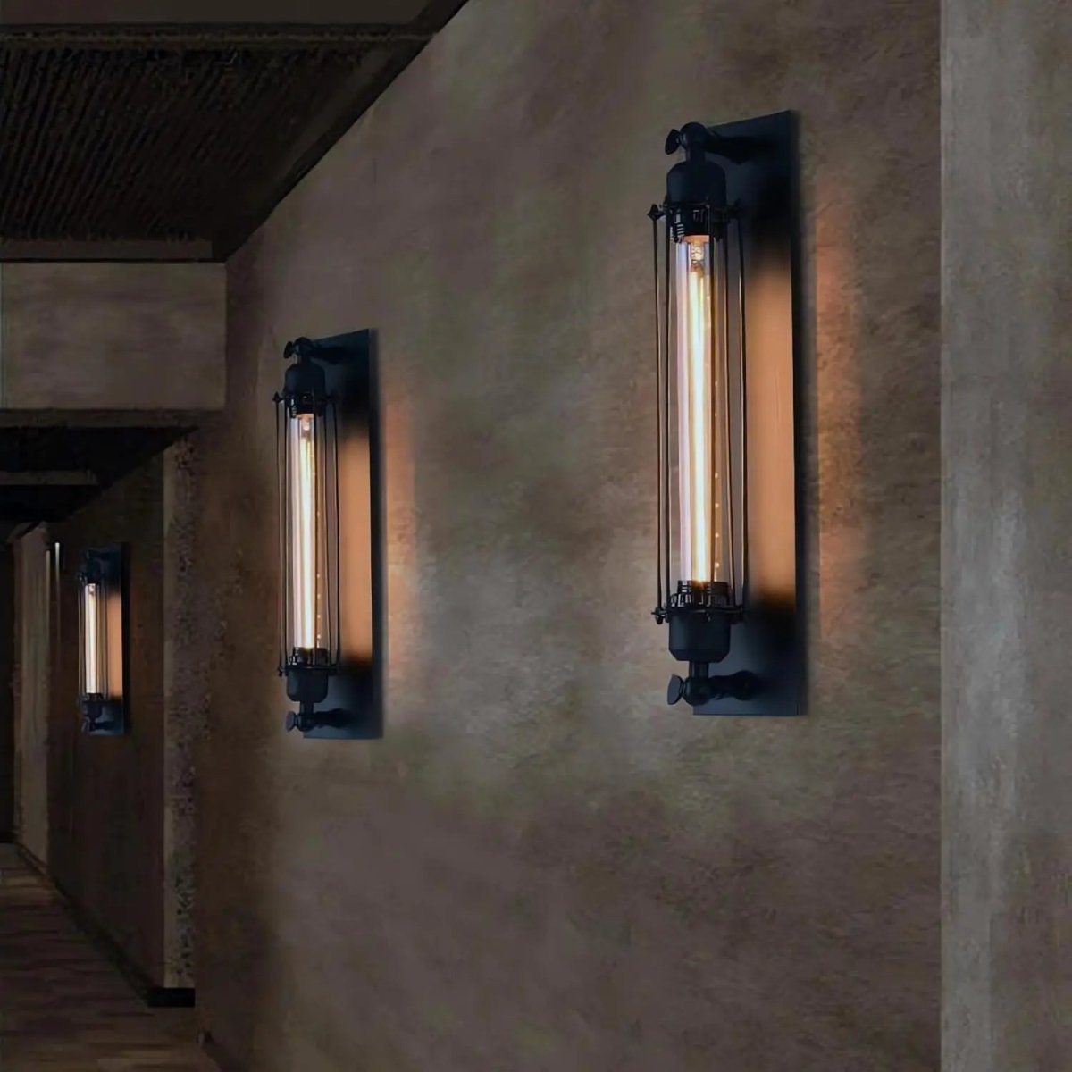 REGALIGHT – Lampada da parete LED classica in stile retrò per illuminazione atmosferica