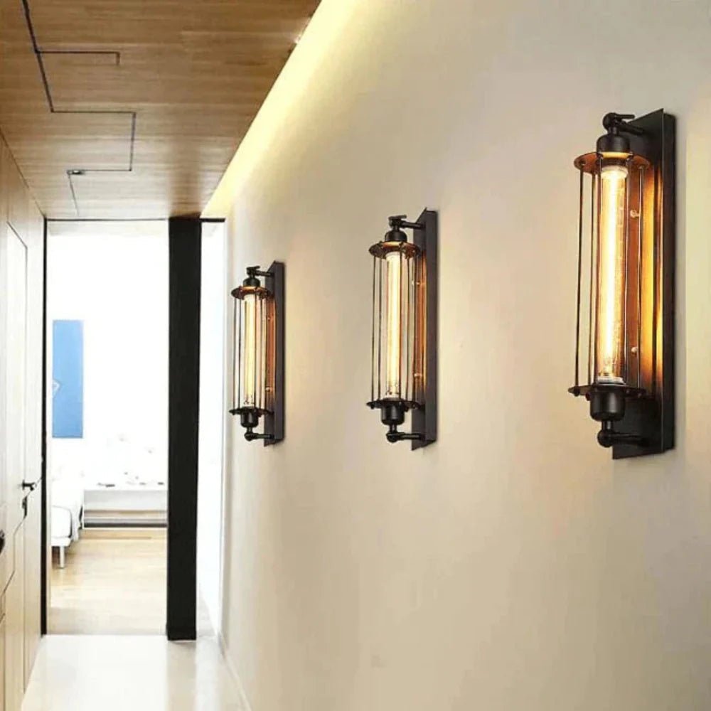 REGALIGHT – Lampada da parete LED classica in stile retrò per illuminazione atmosferica