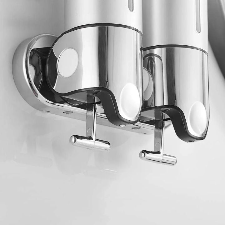 WANDCLEAN – Dosatore di sapone da parete moderno per un'igiene salvaspazio